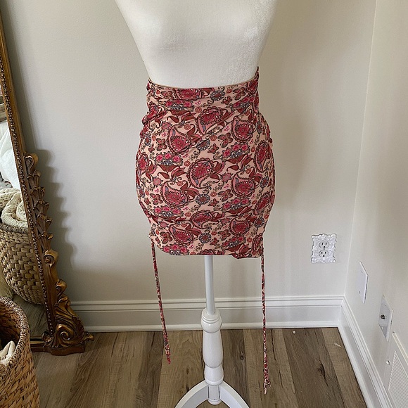 Tiger Mist paisley mini skirt - Picture 1 of 3